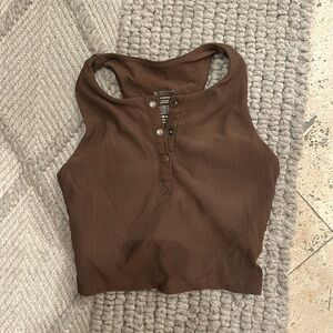 Buff bunny ribbed tank top